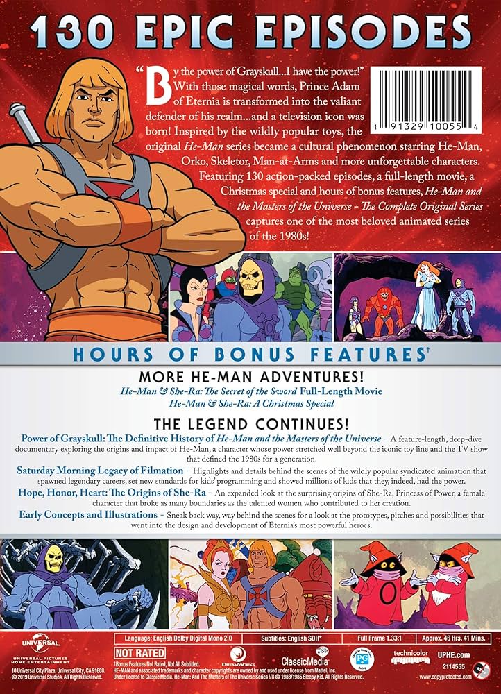 Amazon.co.jp: He-Man and the Masters of the Universe: The